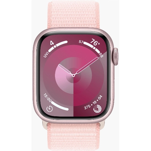 Умные часы Apple Watch Series 9 41 мм Aluminium Case, Pink Sport Loop