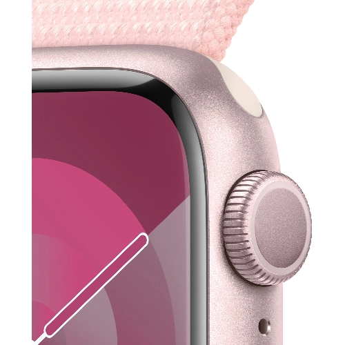 Умные часы Apple Watch Series 9 41 мм Aluminium Case, Pink Sport Loop