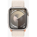 Умные часы Apple Watch Series 9 41 мм Aluminium Case, Starlight Sport Loop