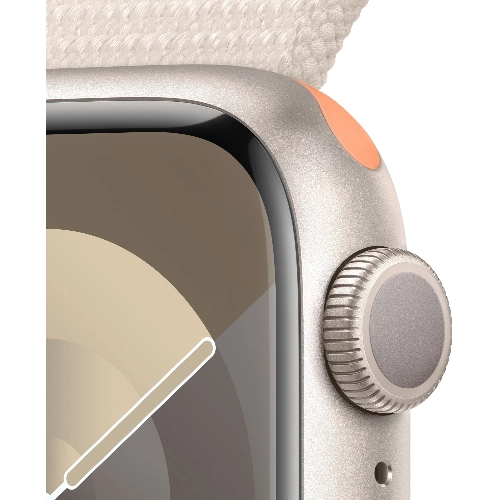 Умные часы Apple Watch Series 9 41 мм Aluminium Case, Starlight Sport Loop