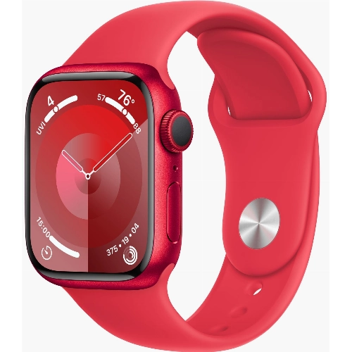 Умные часы Apple Watch Series 9 41 мм Aluminium Case, PRODUCT(RED) Sport Band