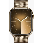 Умные часы Apple Watch Series 9 45 мм Steel Case, Gold Milanese Loop