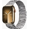 Умные часы Apple Watch Series 9 45 мм Steel Case, Silver Milanese Loop