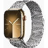 Умные часы Apple Watch Series 9 45 мм Steel Case, Silver Milanese Loop