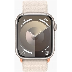 Умные часы Apple Watch Series 9 45 мм Aluminium Case, Starlight Sport Loop