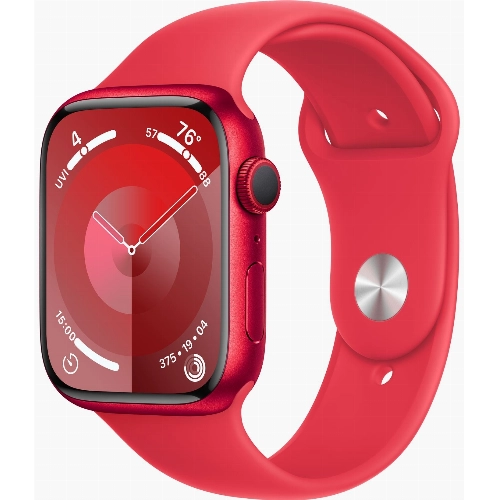 Умные часы Apple Watch Series 9 45 мм Aluminium Case, PRODUCT(RED) Sport Band