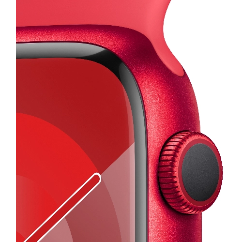 Умные часы Apple Watch Series 9 45 мм Aluminium Case, PRODUCT(RED) Sport Band