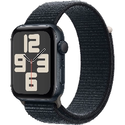 Умные часы Apple Watch Series SE Gen 2 44 мм Aluminium Case, Midnight Sport Loop