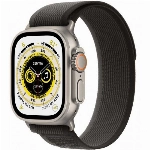 Apple Watch Ultra GPS + Cellular, 49 мм, корпус из титана, ремешок Trail черного/серого цвета