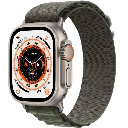 Apple Watch Ultra GPS + Cellular, 49 мм, корпус из титана, ремешок Alpine зеленого цвета, размер S, M, L