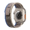 Apple Watch Ultra GPS + Cellular, 49 мм, корпус из титана, ремешок Trail синего/серого цвета