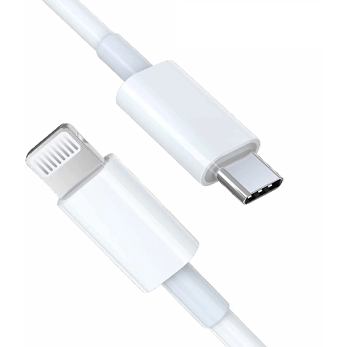 Кабель Apple USB Type-C Lighting, 1 м, белый