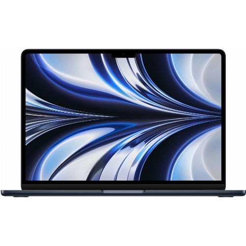 Apple MacBook Air 13" (M2, 8C CPU/10C GPU, 2022) MLY43, 8 ГБ, 512 ГБ SSD, полуночный черный