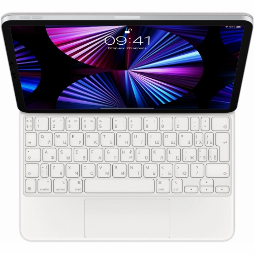 Беспроводная клавиатура Apple Magic Keyboard для iPad Pro 11 (MJQJ3), белый
