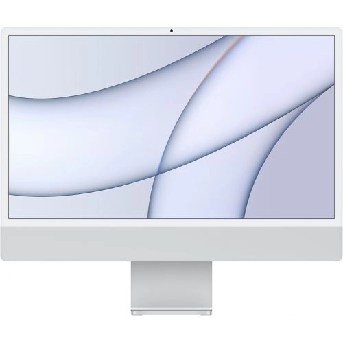 Apple iMac 24" Retina 4,5K (MGTF3), M1 (8C CPU, 7C GPU), 8 ГБ, 256 ГБ SSD, серебристый