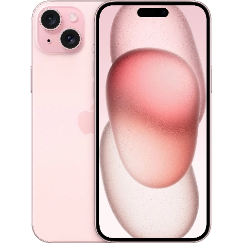 Смартфон Apple iPhone 15 Plus 128 ГБ, Dual nano SIM, розовый