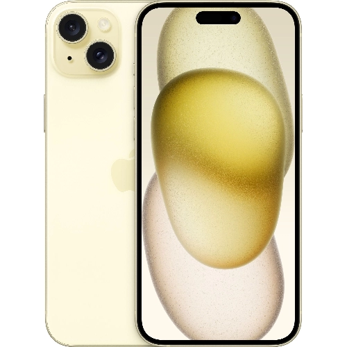 Смартфон Apple iPhone 15 Plus 128 ГБ, Dual: nano SIM + eSIM, желтый