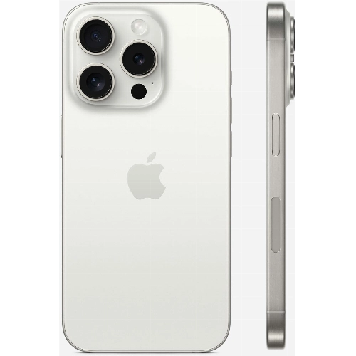 Смартфон Apple iPhone 15 Pro 512 ГБ, Dual: nano SIM + eSIM, белый титан