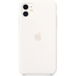 Чехол Apple для iPhone 11, силикон, белый