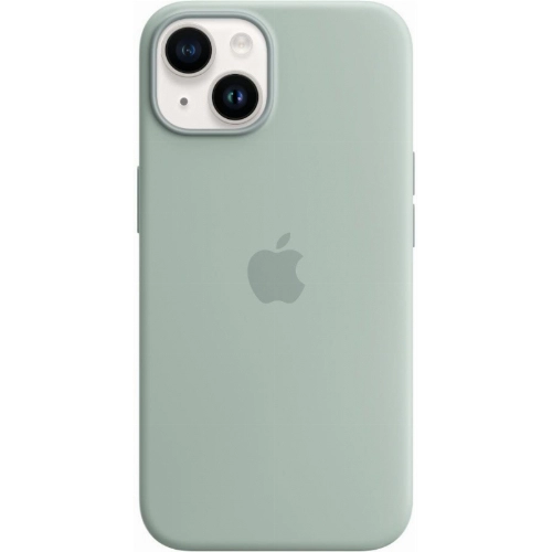 Чехол Apple MagSafe для iPhone 14, силикон, «нежный кактус»