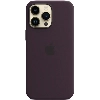Чехол Apple MagSafe для iPhone 14 Pro Max, силикон, сливовый