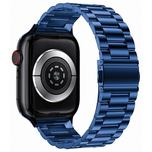 Металлический ремешок для Apple Watch 38, 40, 41 мм, синий
