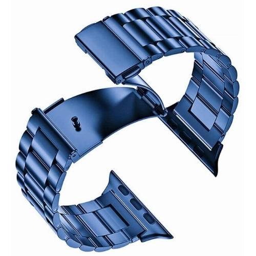 Металлический ремешок для Apple Watch 38, 40, 41 мм, синий