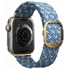 Ремешок Uniq Aspen DE strap для Apple Watch 41, 40, 38 мм, лазурно-голубой