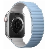 Ремешок Uniq Revix reversible Magnetic для Apple Watch 41, 40, 38 мм, белый/голубой