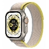 Ремешок для apple watch WiWU Trail Loop Watch Band 42, 44, 45, 49 мм, желтый с бежевым