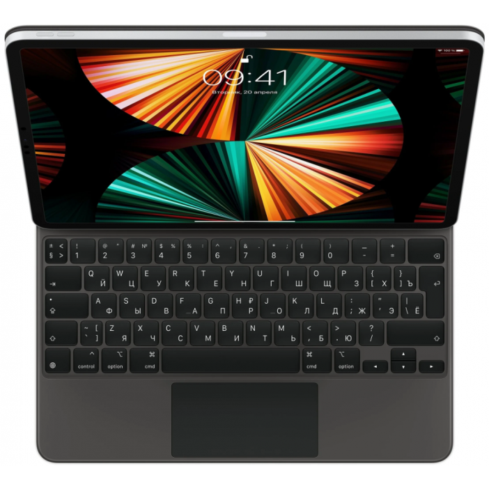 Беспроводная клавиатура Apple Magic Keyboard для iPad Pro 12.9 Gen 3-6 (MJQK3), черный